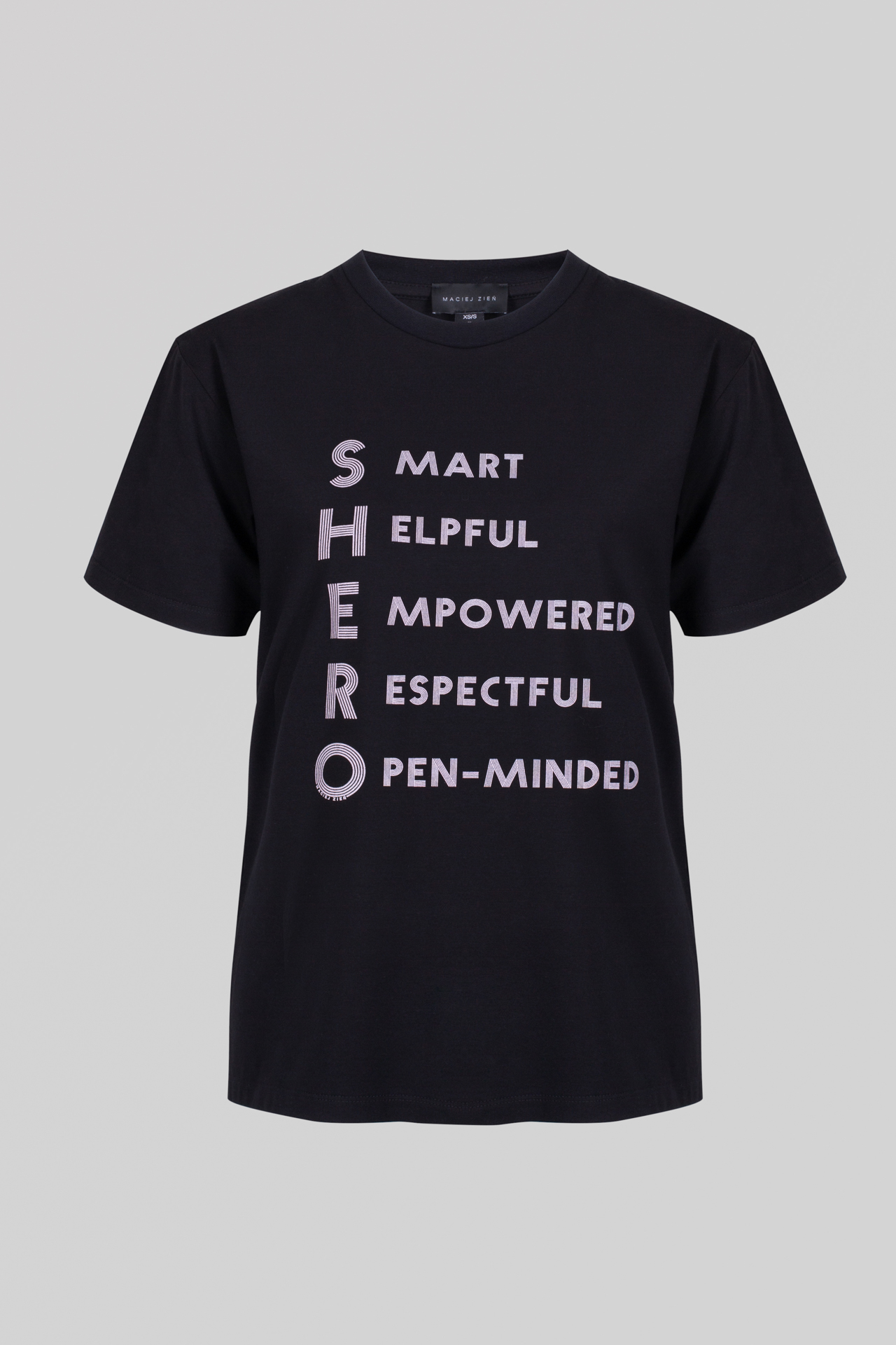 Czarny t-shirt Shero Maciej Zień