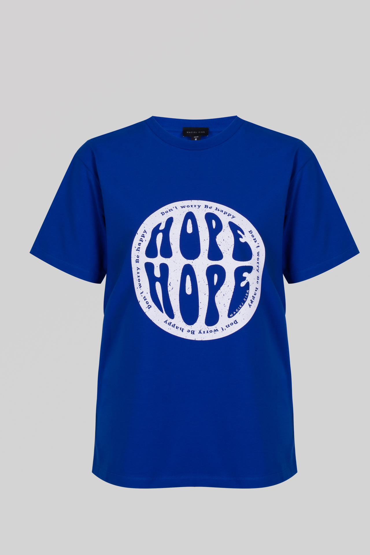 NH royal blue t-shirt Maciej Zień